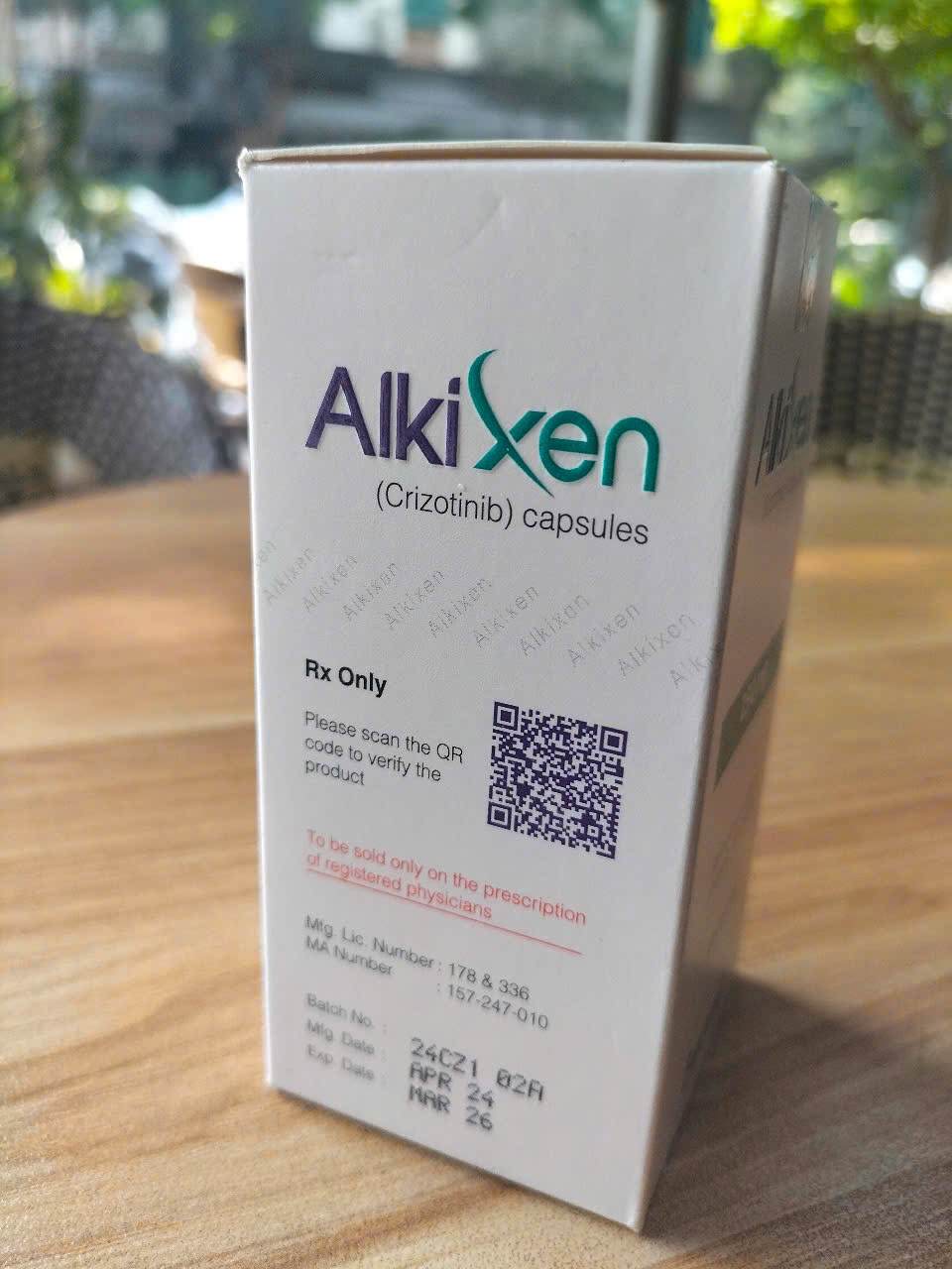 Thuốc Alkixen (Crizotinib)