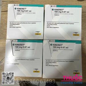 Thuốc KINERET (Anakinra): Giải Pháp Tối Ưu Cho Viêm Khớp Dạng Thấp và Bệnh Viêm Hiếm Gặp