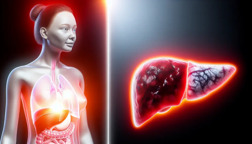 Tác Động Của Rượu Bia Đến Ung Thư Gan: Hiểu Rõ Và Phòng Ngừa Ảnh minh hoạ gan bị tổn thương bởi rượu bia và nguy cơ phát triển ung thư.