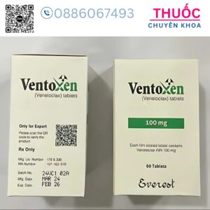 Thuốc Ventoxen 100mg Venetoclax: Điều Trị Ung Thư Máu Hiệu Quả