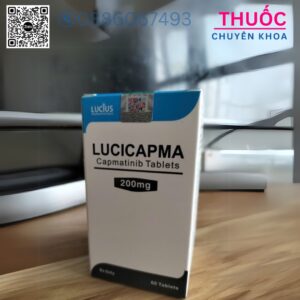 Thuốc Lucicapma (Capmatinib 200mg): Điều trị ung thư phổi không tế bào nhỏ có đột biến MET