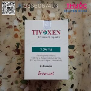 Thuốc Tivoxen Tivozanib 1.34mg - Điều Trị Ung Thư Thận Tiên Tiến | Everest Pharmaceuticals