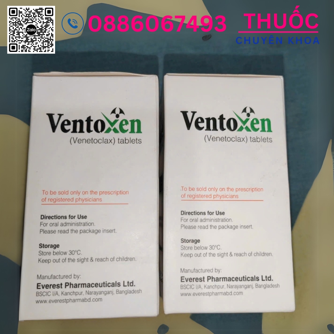 Thuốc Ventoxen 100mg Venetoclax