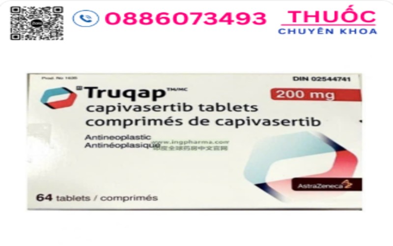 Truqap (Capivasertib): Những thông tin quan trọng, tác dụng phụ và lưu ý Anh chup man hinh 2025 10 10 113812